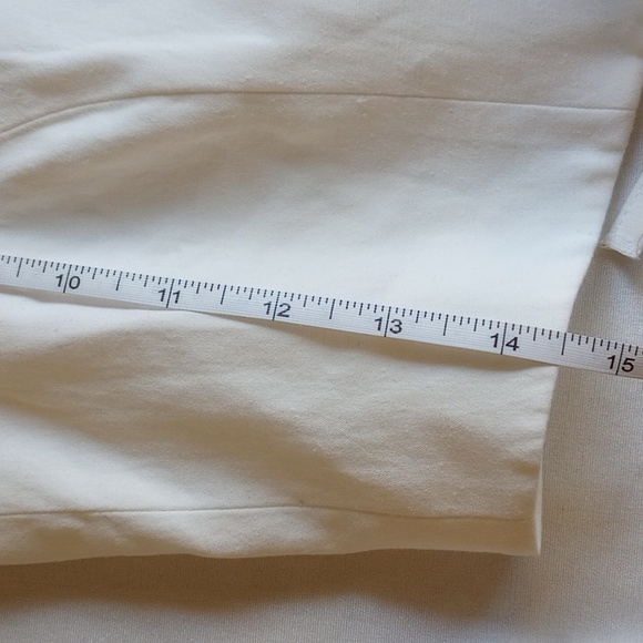 NWT Zara Wrap Around Crop Vest Top S White Lined - Picture 9 of 9